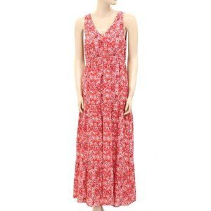 Odd Molly Anthropologie Ditsy Floral Printed Long Maxi Dress Resort S
